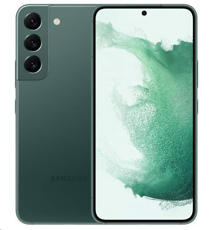 Levně Samsung Galaxy S22 (S901), 8/128 GB, 5G, DS, EU, zelená
