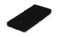 Levně Pad podlahový obdélníkový ruční 11x25cm černý (8900004)