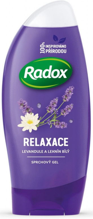 Sprchový gel Radox dámský relax levandule a leknín 250ml