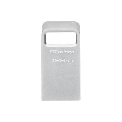Levně Kingston Flash Disk 128GB DataTraveler Micro 200MB/s Metal USB 3.2 Gen 1