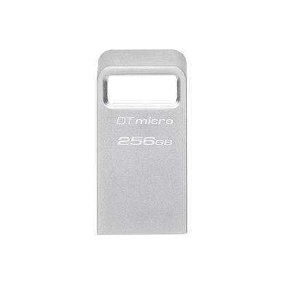 Levně Kingston Flash Disk 256GB DataTraveler Micro 200MB/s Metal USB 3.2 Gen 1