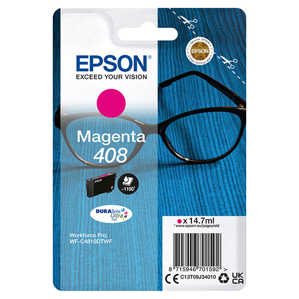 Levně EPSON C13T09J34010 - originální cartridge, purpurová, 14,7ml