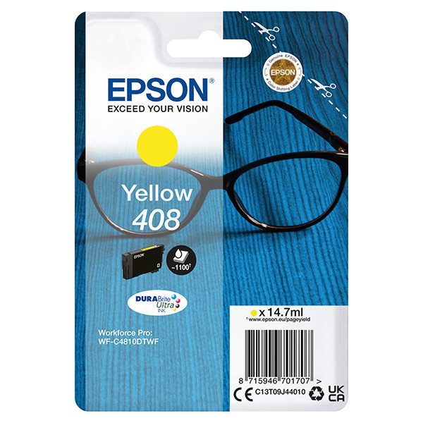 Levně EPSON C13T09J44010 - originální cartridge, žlutá, 14,7ml