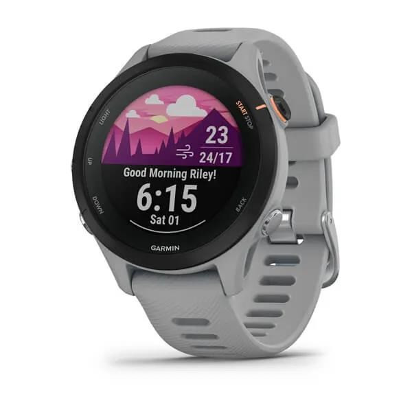 Levně Garmin GPS sportovní hodinky Forerunner® 255S, Powder Grey
