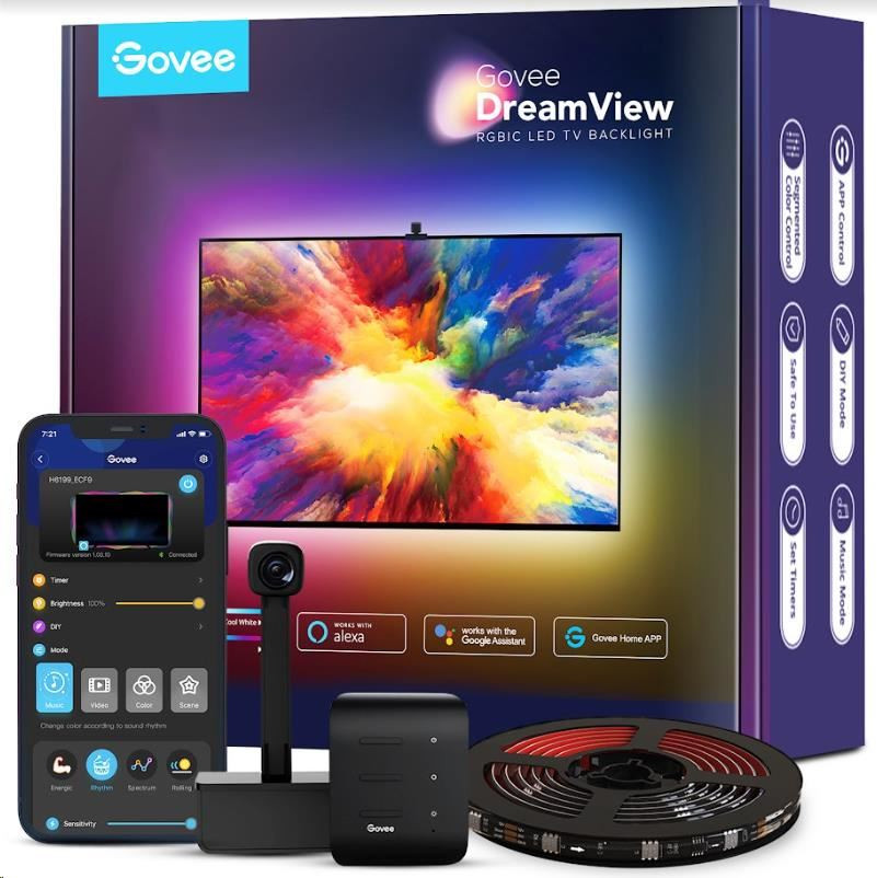 Levně Govee DreamView TV 75-85" SMART LED podsvícení RGBIC