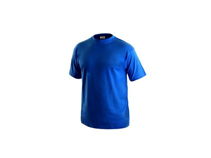 Tričko s krátkým rukávem DANIEL, středně modré, vel. 4XL