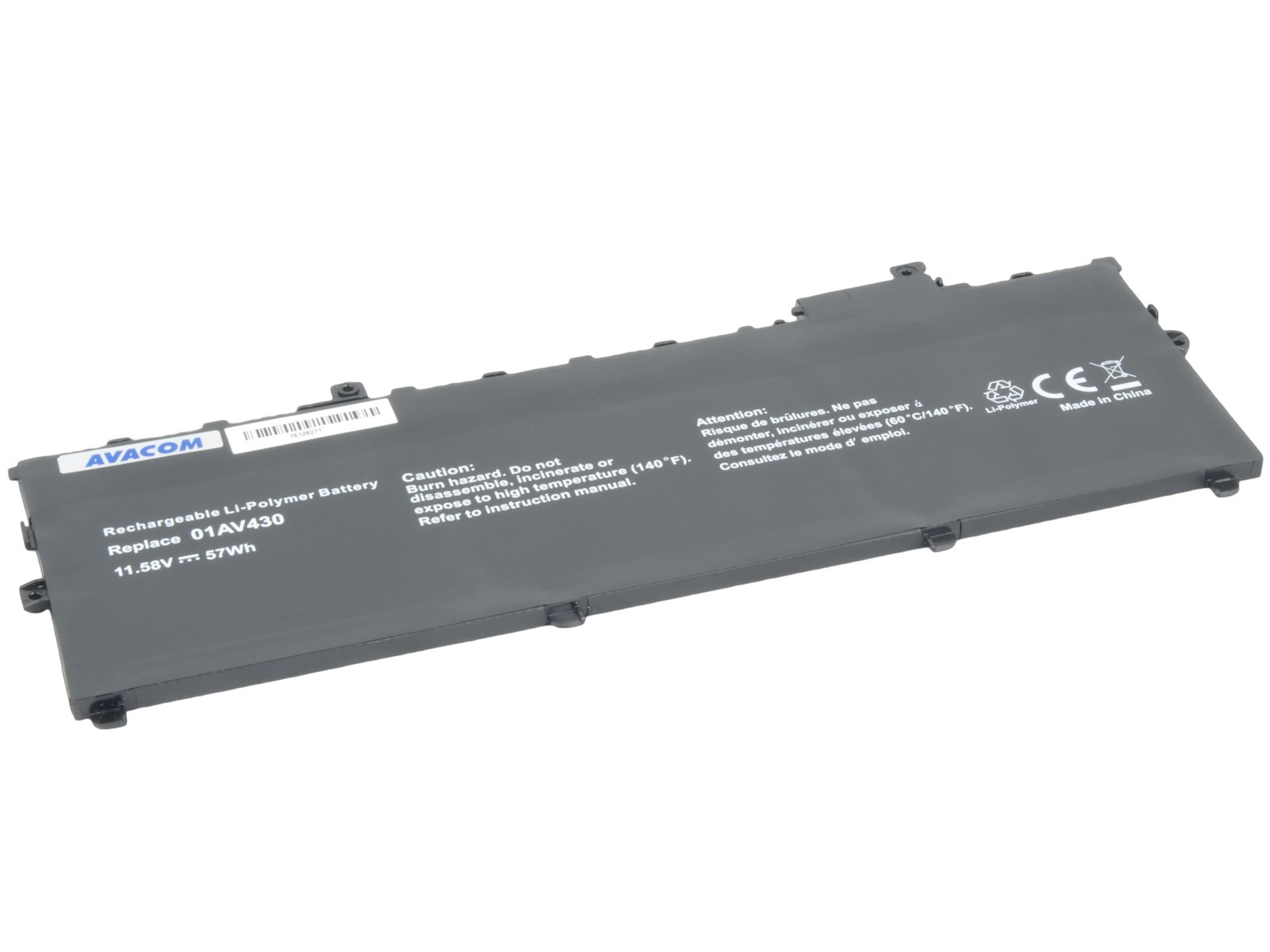 AVACOM baterie pro Lenovo ThinkPad X1 Carbon Gen.5, Gen.6 Li-Pol 11, 58V 4922mAh 57Wh