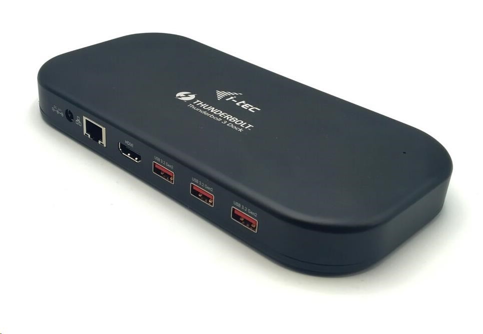 Levně i-tec Thunderbolt 3/USB-C Dual 4K Dock.St. + USB-C to DisplayPort Cable (1, 5 m) + PD 60W