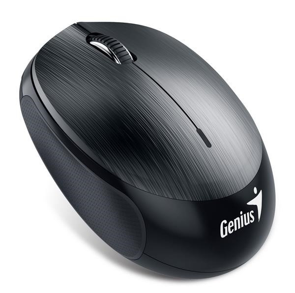 Levně GENIUS myš NX-9000BT/ Bluetooth 4.1/ 1200 dpi/ bezdrátová/ dobíjecí baterie/ kovově šedá