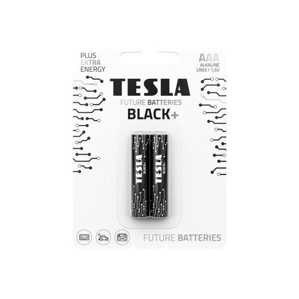 Levně TESLA BATTERIES AAA BLACK+ (LR03 / BLISTER FOIL 2 PCS)
