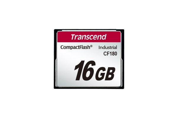 Levně TRANSCEND CompactFlash Card CF180I, 2GB, SLC mode WD-15, Wide Temp.