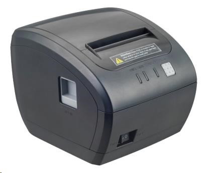 Levně Birch CPQ5 Pokladní tiskárna s řezačkou, 300 mm/sec, RS232+USB+LAN+WIFI, černá, tisk v českém jazyce