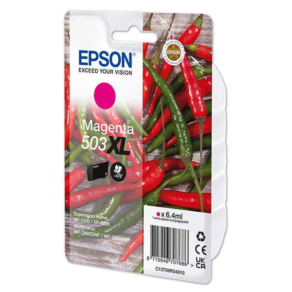 Levně EPSON C13T09R34010 - originální cartridge, purpurová, 6,4ml
