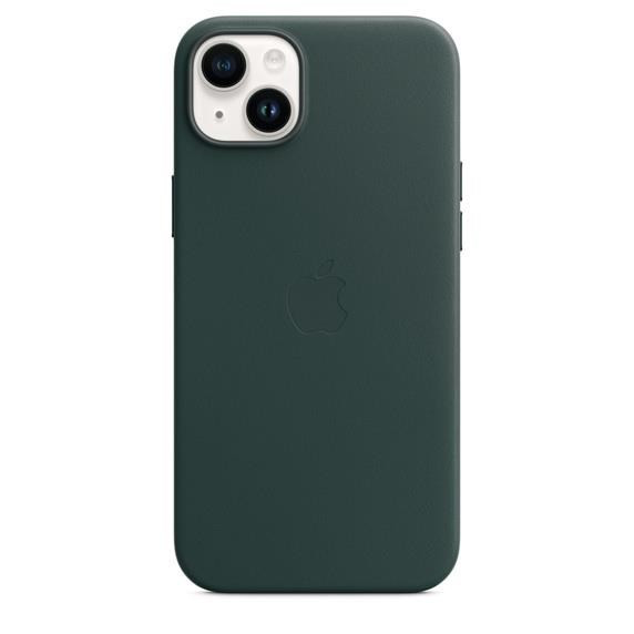 Levně APPLE iPhone 14 Plus kožené pouzdro s MagSafe - Forest Green