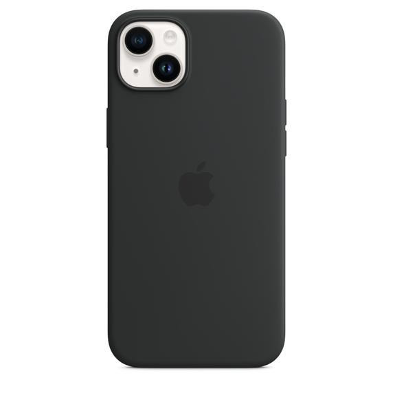 Levně APPLE iPhone 14 Plus silikonové pouzdro s MagSafe - Midnight