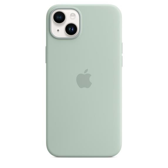 Levně APPLE iPhone 14 Plus silikonové pouzdro s MagSafe - Succulent