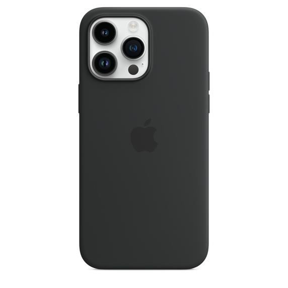 Levně APPLE iPhone 14 Pro Max silikonové pouzdro s MagSafe - Midnight