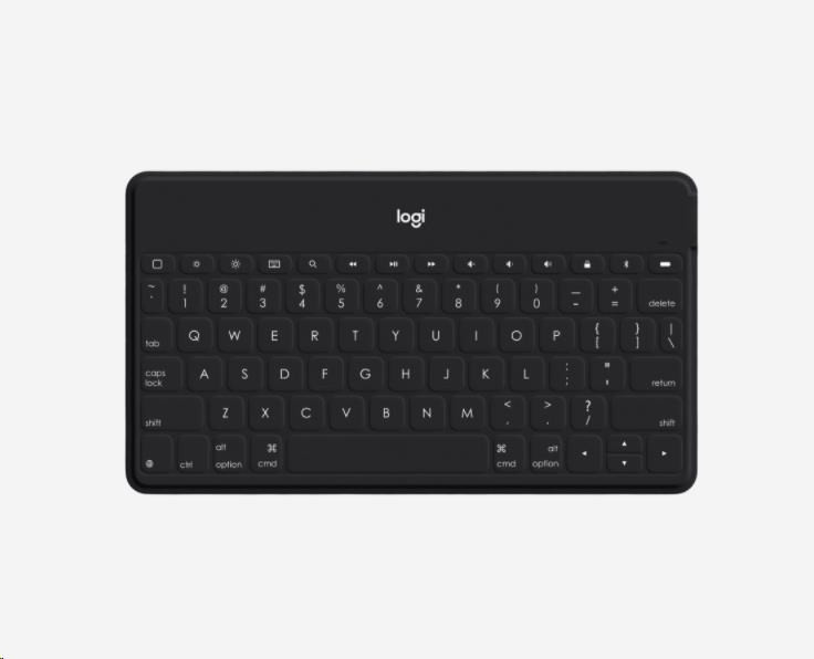Logitech Bluetooth Keyboard Folio Keys-To-Go, UK - International, Black, Apple