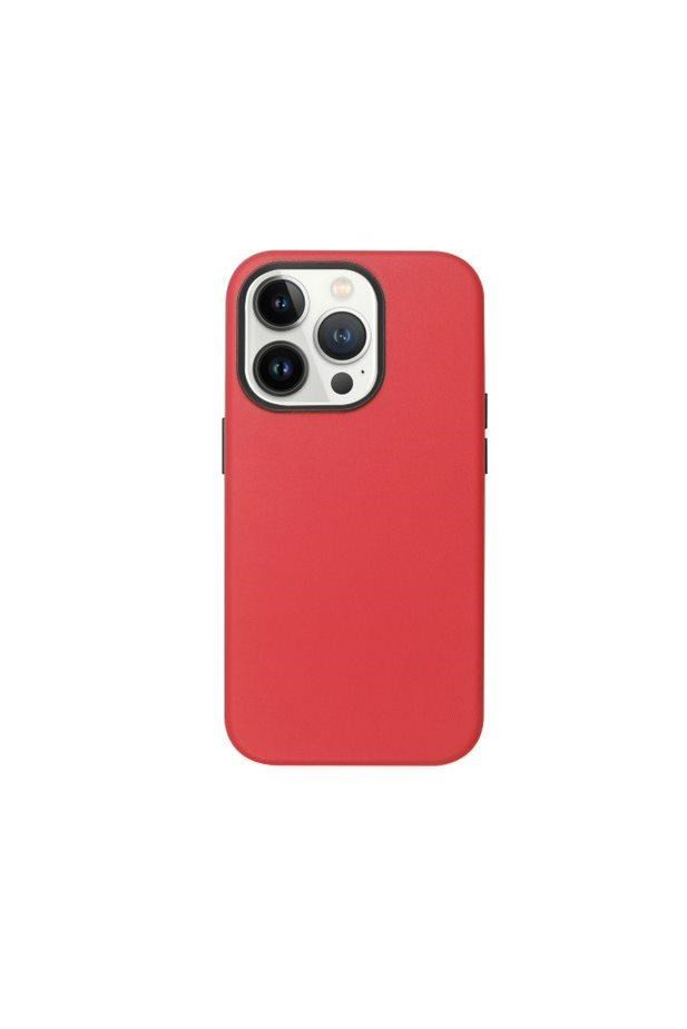 Levně RhinoTech MAGcase Eco pro Apple iPhone 14, červená