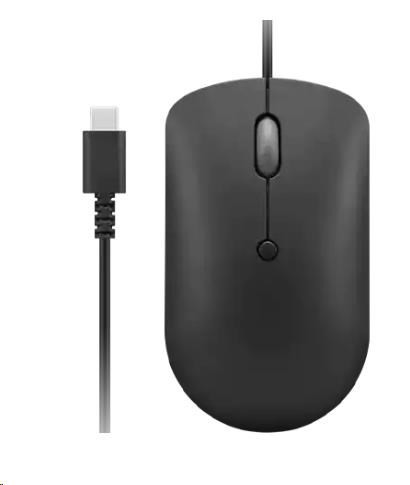 Levně Lenovo 400 USB-C Wired Compact Mouse