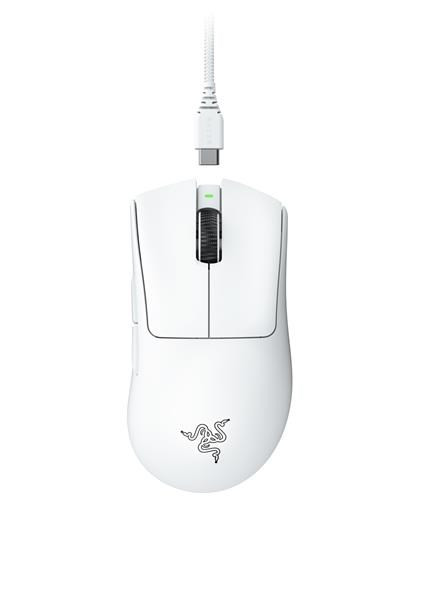 Levně RAZER myš DeathAdder V3 Pro, optická, bezdrátová, bílá