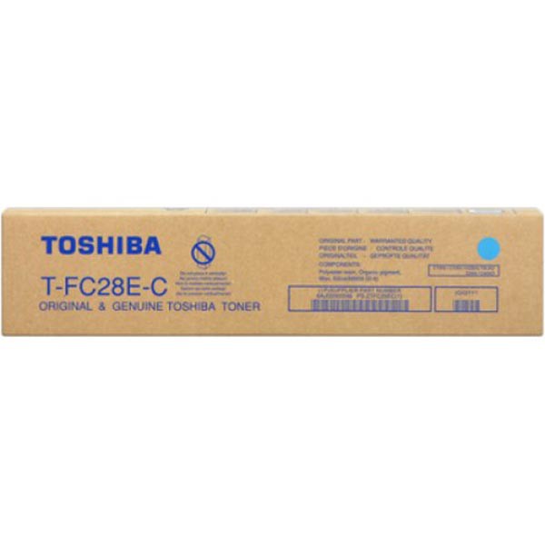 Levně TOSHIBA T-FC28EC - originální toner, azurový, 24000 stran