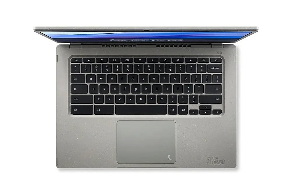 ACER NTB Chromebook Vero 514 (CBV514-1HT-59UP) -i5-1235U, 14", 8GBDDR4, 256GBSSD, Iris XE, ChromeOS, Stříbrná