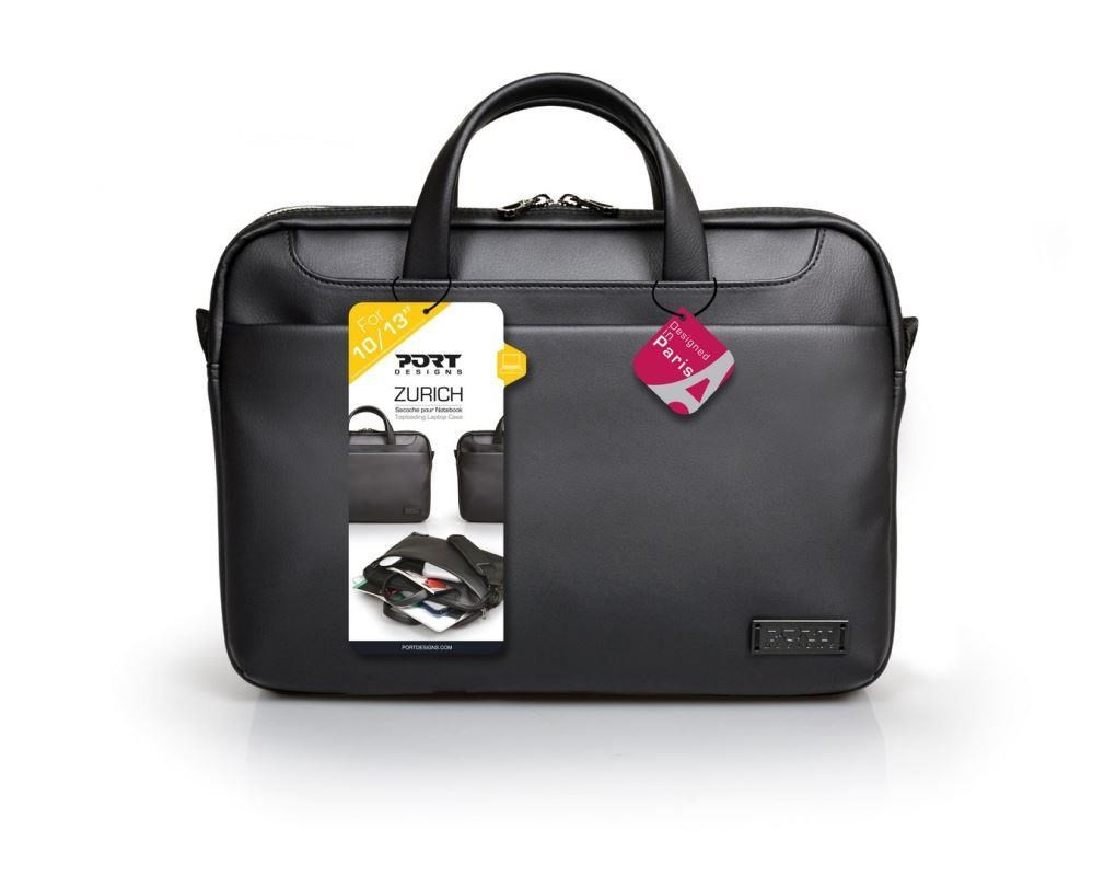 Levně PORT taška na notebook ZURICH Toploading, 14-15, 6", černá