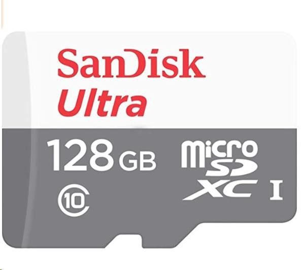 Levně Sandisk MicroSDXC karta 256GB Ultra (100MB/s, Class 10 UHS-I, Android)
