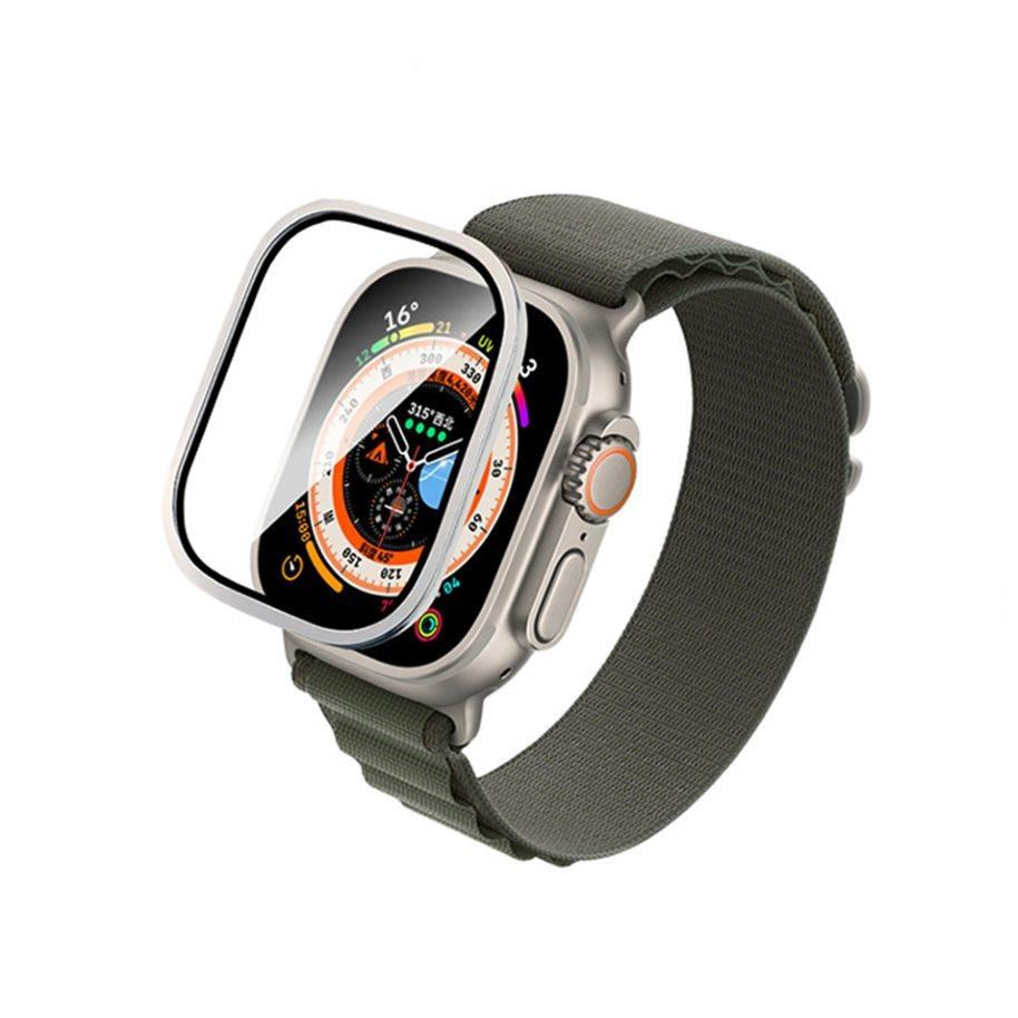Levně COTECi Titanium Alloy Frame Sapphire Film for Apple Watch Ultra 49mm