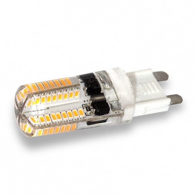 TESLA - LED G9000330-4S, žárovka, G9, 3W, 230V, 200lm, 20 000h, 3000K teplá bílá, 360°
