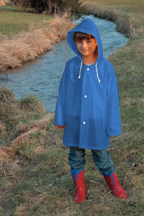 Levně Doppler Dětská pláštěnka,vel.116,modrá