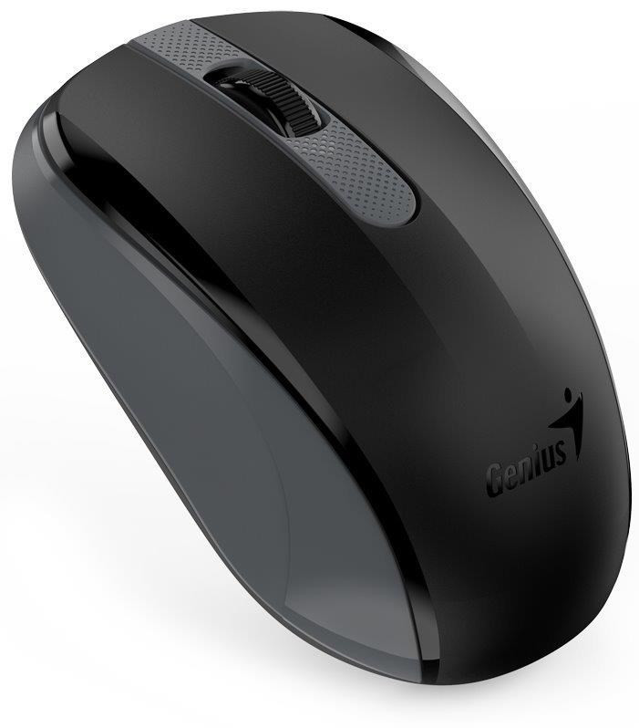 Levně GENIUS myš NX-8008S/ 1200 dpi/ bezdrátová/ tichá/ BlueEye senzor/ černá