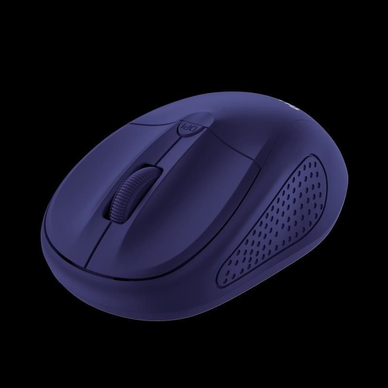 Levně TRUST Myš PRIMO WIRELESS MOUSE MATT BLUE, USB, bezdrátová