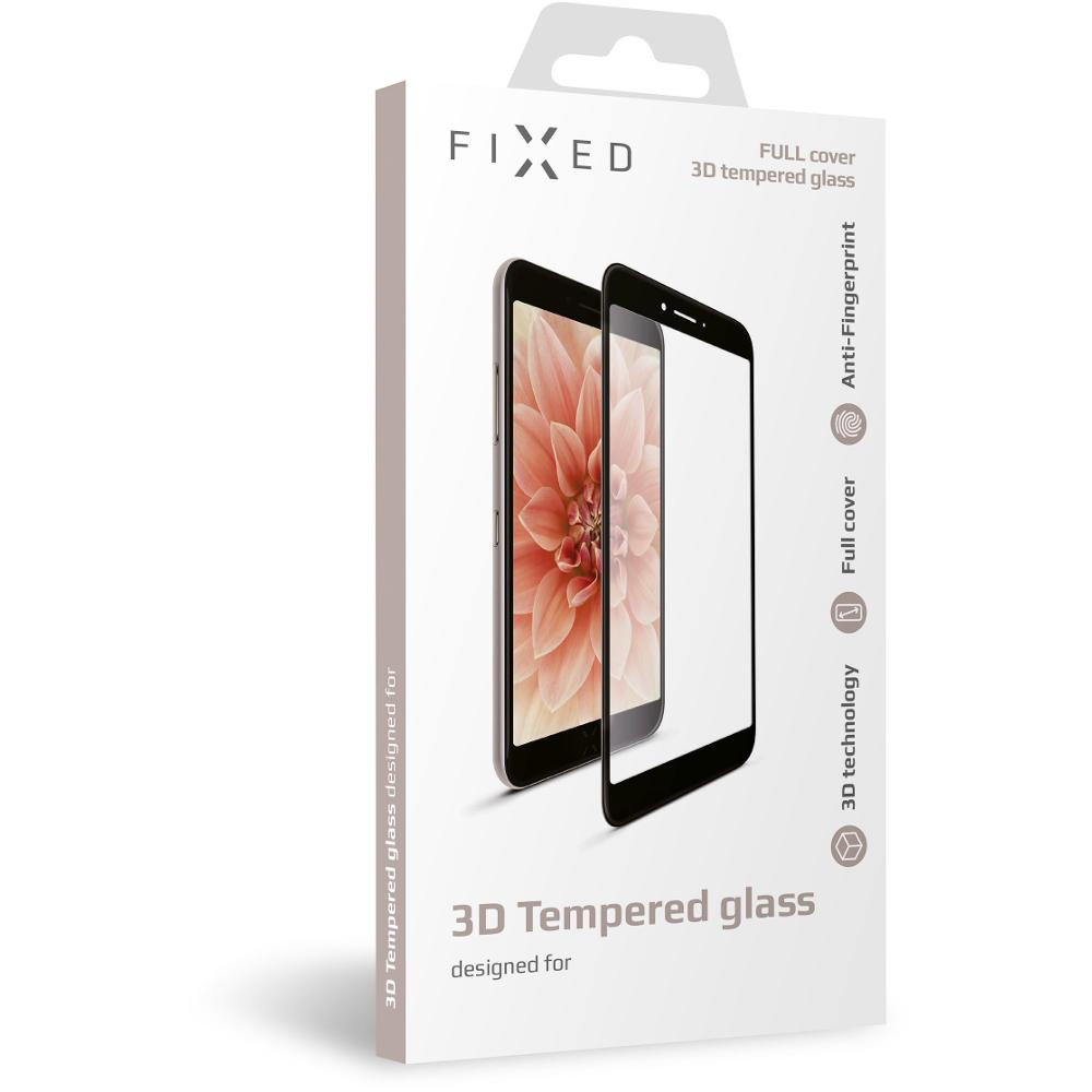 Levně 3D Ochranné sklo iPhone XR/11 čer. FIXED
