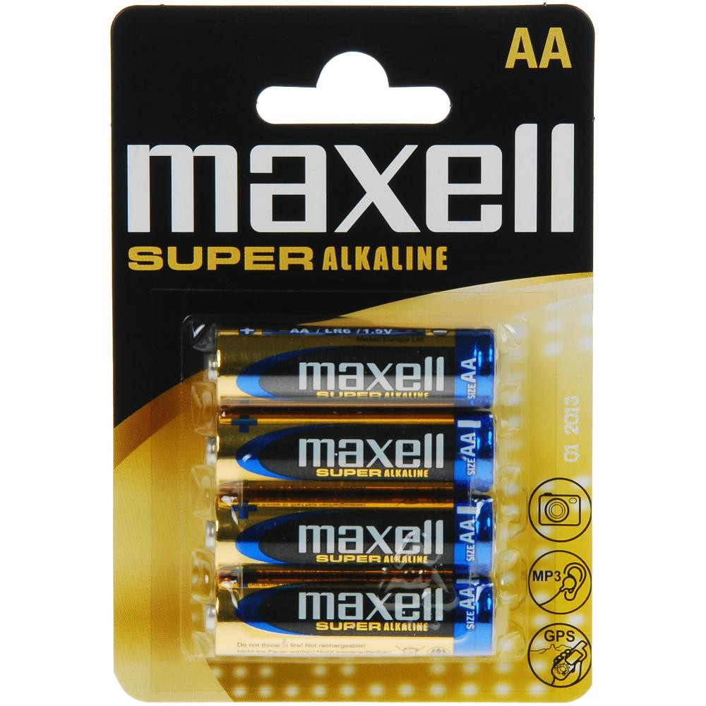 Levně LR6 4BP AA Super Alk MAXELL