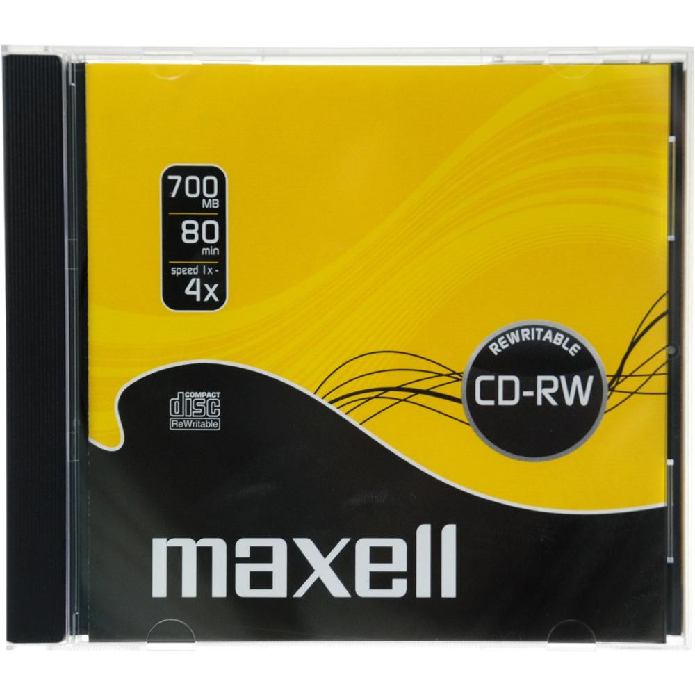 Levně CD-RW 700MB 4x 1PK JC 624860 MAXELL
