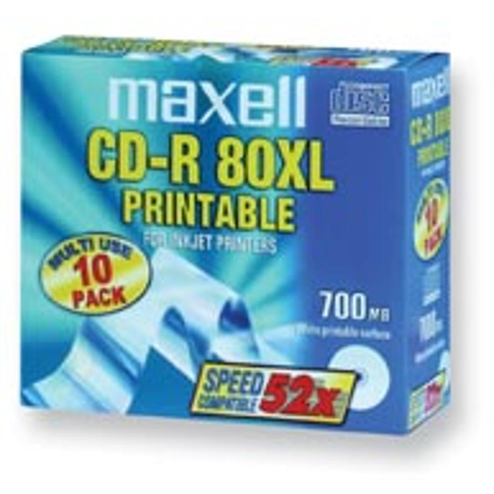 Levně CD-R 700MB 52x 10SP 624027 MAXELL
