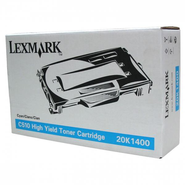 Levně LEXMARK C510 (20K1400) - originální toner, azurový, 6600 stran