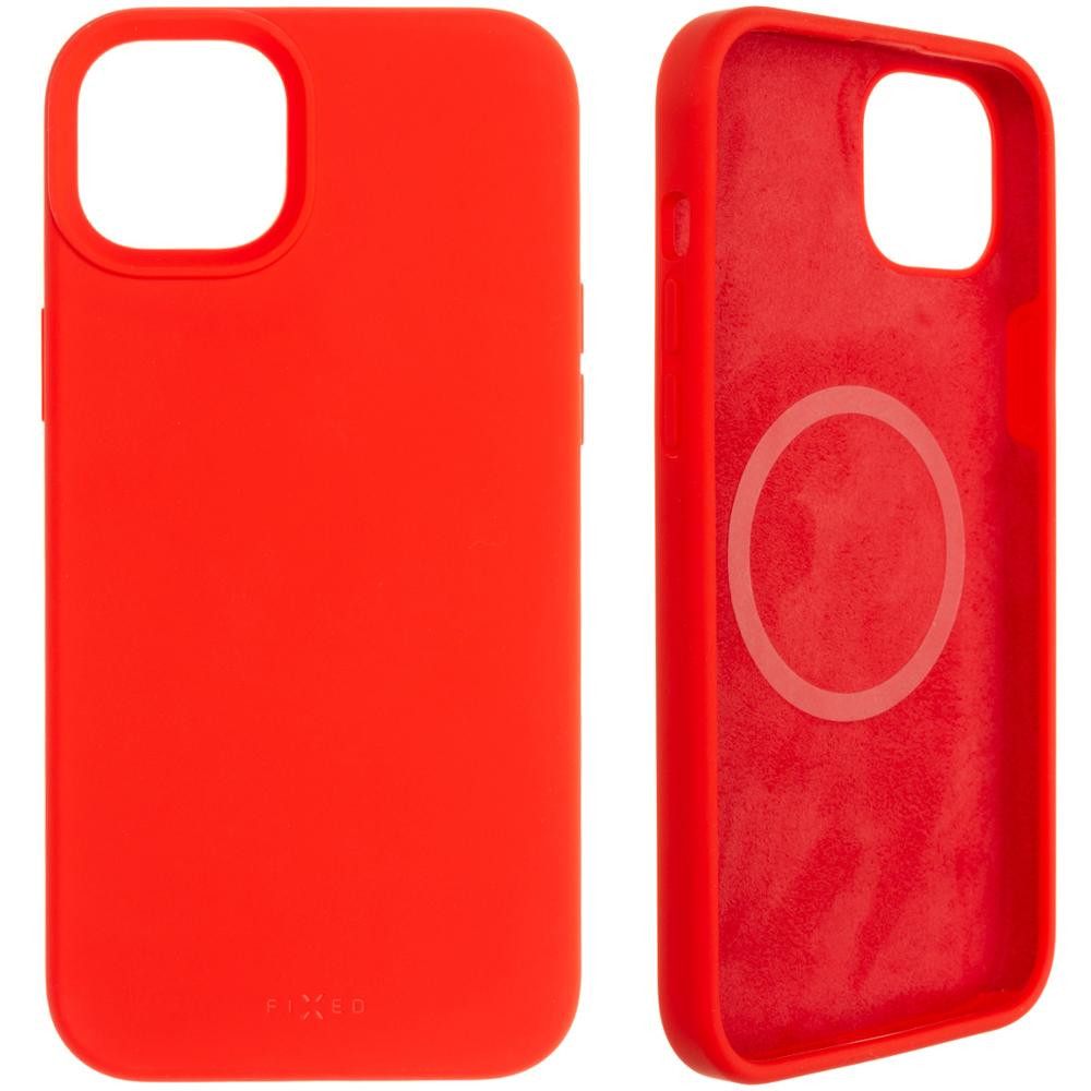 Levně MagFlow iPhone 14 Plus, červený FIXED