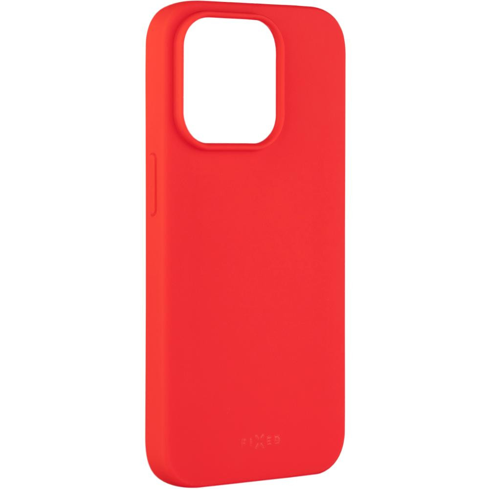 Levně Kryt Story iPhone 14 Pro, červený FIXED