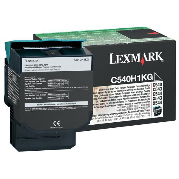 Levně LEXMARK C540H1KG - originální toner, černý, 2500 stran