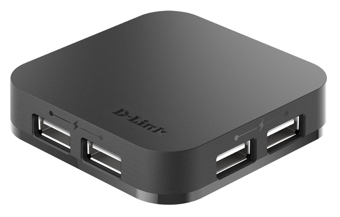 Levně D-Link DUB-H4 4-Port Hi-speed USB 2.0 Hub