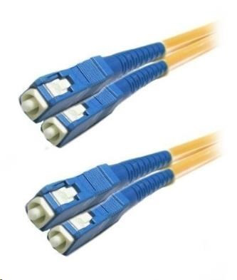 Levně Duplexní patch kabel SM 9/125, OS2, SC-SC, LS0H, 1m