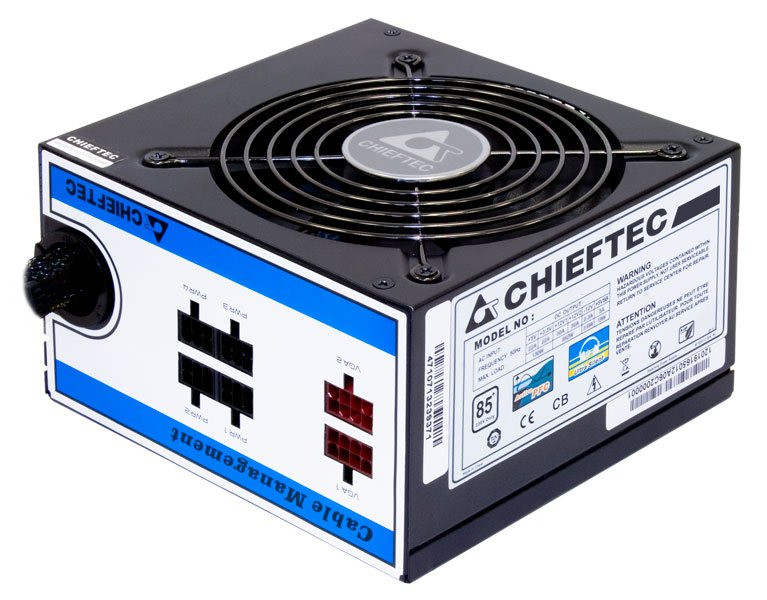 Levně CHIEFTEC zdroj A80 Series, CTG-650C, 650W, 12cm fan, Active PFC, Modular, Retail, 85+