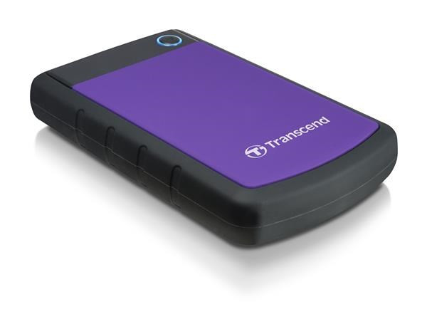 Levně TRANSCEND externí HDD 2, 5\" USB 3.1 StoreJet 25H3P, 1TB, Purple (nárazuvzdorný)