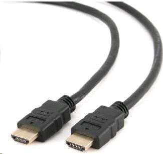 Levně GEMBIRD Kabel HDMI - HDMI 1m (v1.4, 3D, zlacené kontakty, stíněný)