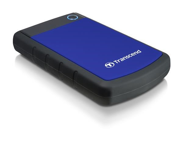 Levně TRANSCEND externí HDD 2, 5\" USB 3.0 StoreJet 25H3B, 1TB, Blue (nárazuvzdorný)