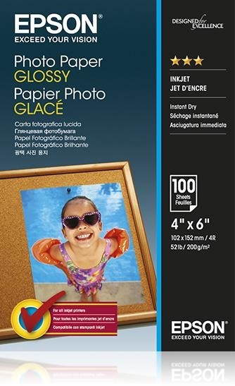 Levně EPSON Paper Photo Glossy 10x15cm 100 sheet