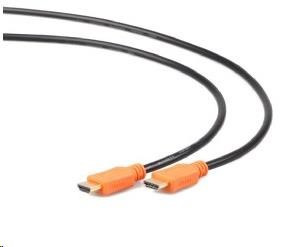 Levně GEMBIRD Kabel HDMI - HDMI 1m (v1.4, M/M, zlacené kontakty, stíněný, ethernet, CCS)